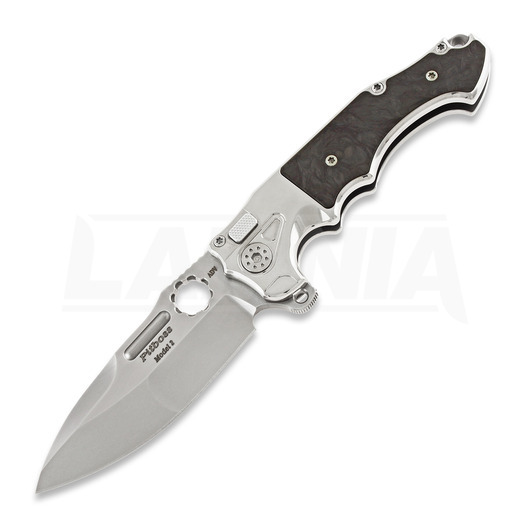 Πτυσσόμενο μαχαίρι Andre de Villiers Mini Pitboss 2, marble/titanium
