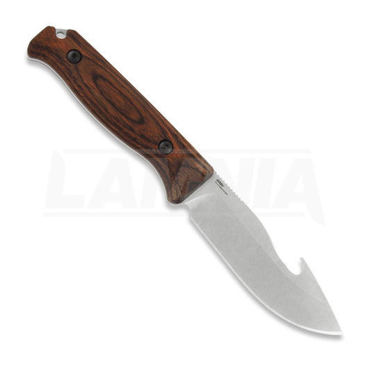 Κυνηγετικό μαχαίρι Benchmade Saddle Mountain Skinner with Hook, wood 15004