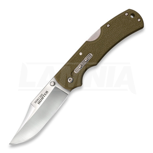 Cold Steel Double Safe Hunter folding knife, olive drab CS-23JC