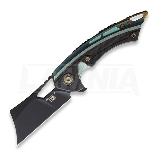 EOS Mini Nautilus Framelock folding knife, green