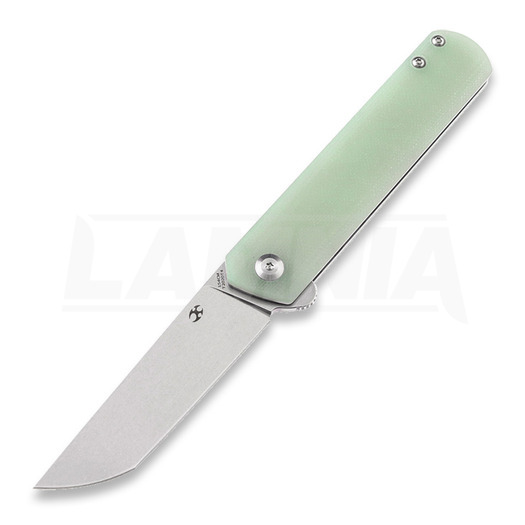 Kansept Knives Foosa G10 折叠刀, jade