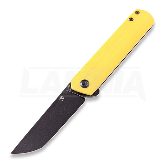 Kansept Knives Foosa G10 折叠刀, 黄色