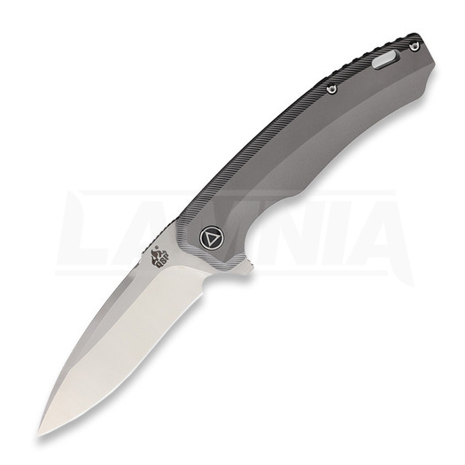 Складной нож QSP Knife Woodpecker, серый