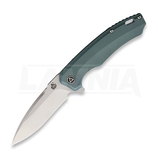 QSP Knife Woodpecker folding knife, green