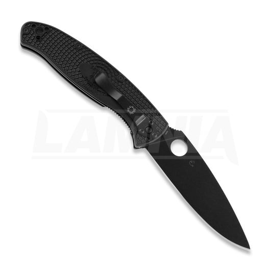 Spyderco Resilience folding knife, black C142PBBK