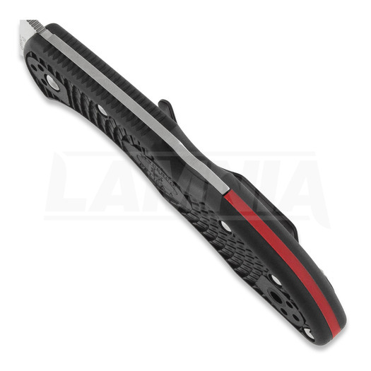 Сгъваем нож Spyderco Delica 4 Lightweight Thin Red Line C11FPSBKRD