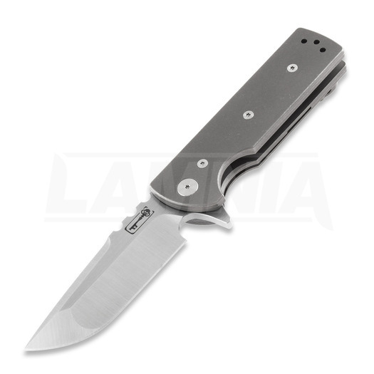 Πτυσσόμενο μαχαίρι Chaves Knives T.A.K, titanium, drop point