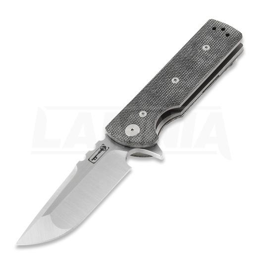 Briceag Chaves Knives T.A.K, black micarta, drop point