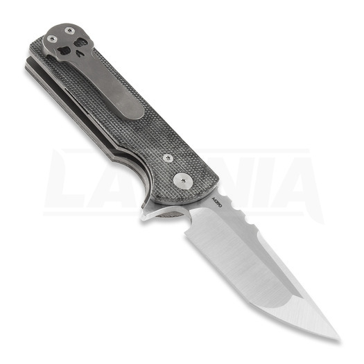 Briceag Chaves Knives T.A.K, black micarta, tanto