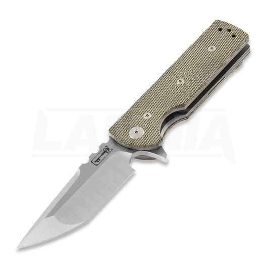 Briceag Chaves Knives T.A.K, green micarta, tanto