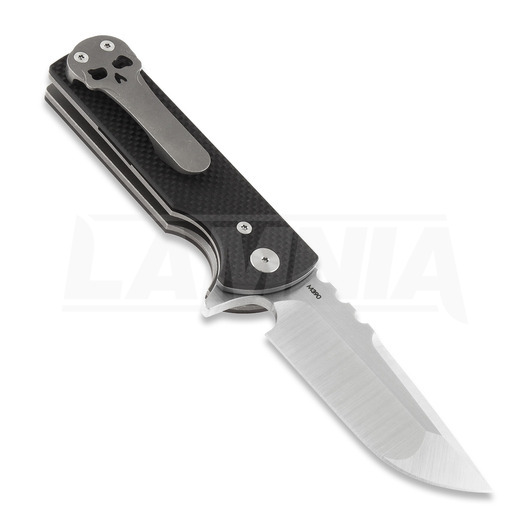 Briceag Chaves Knives T.A.K, black G10, drop point
