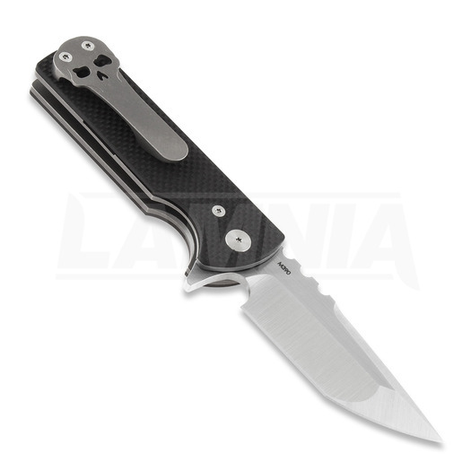 Couteau pliant Chaves Knives T.A.K, black G10, tanto