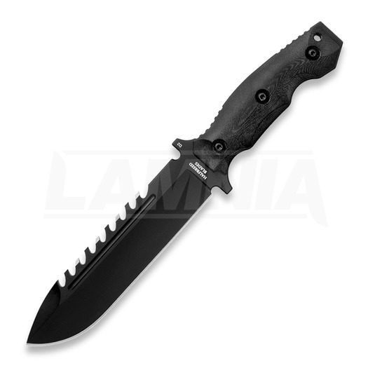 Halfbreed Blades Large Survival Knife ナイフ, 黒