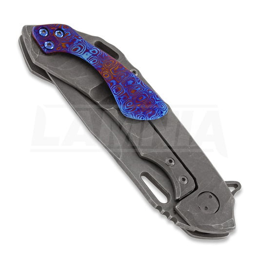 Olamic Cutlery Wayfarer 247 M390 Drop Point Isolo SE folding knife