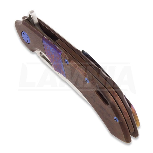 Olamic Cutlery Wayfarer 247 M390 Drop Point Isolo Special foldekniv