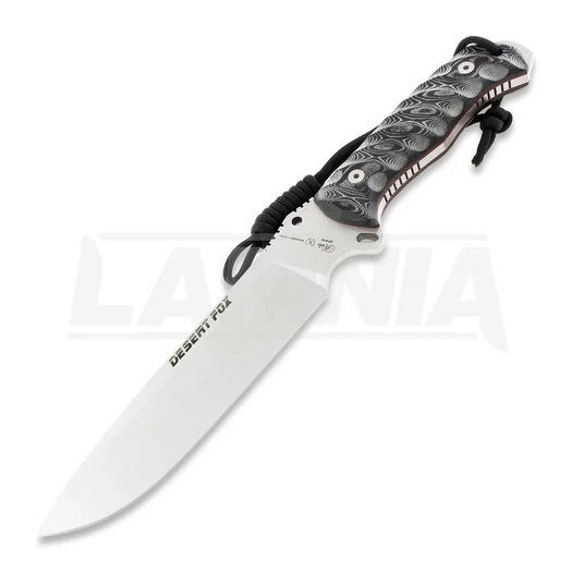 Nieto Desert Fox knife, black micarta 4058-M
