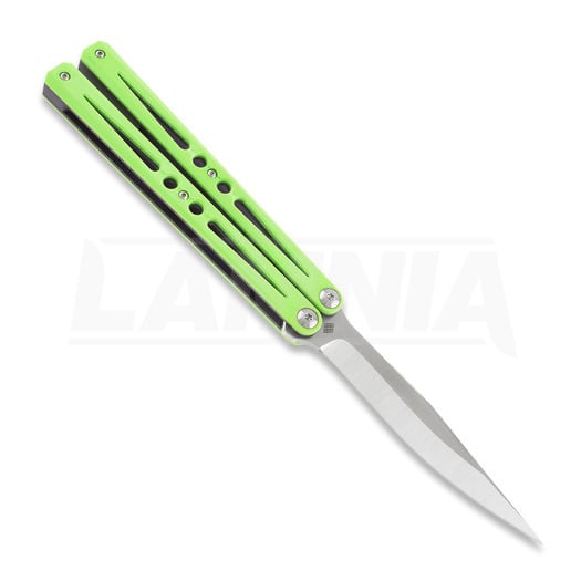 Ryworx Setsuna balisong kniv, neon green