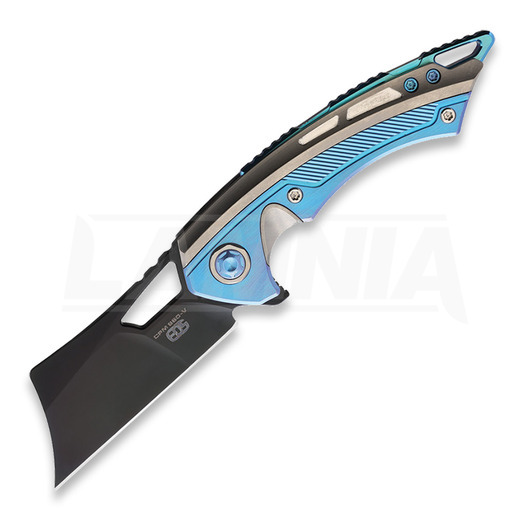 Nóż składany EOS Mini Nautilus Satin Blue