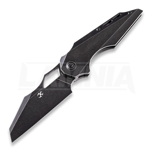 Kansept Knives Genesis Framelock folding knife, black