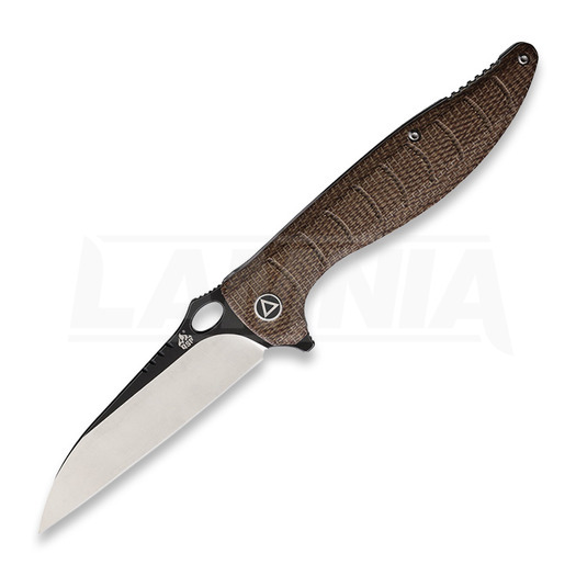 QSP Knife Locust folding knife, brown