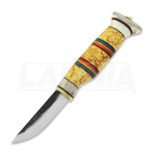 Wood Jewel Rainbow Knife