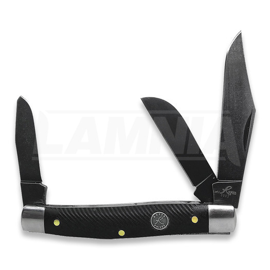 Pocket knife Roper Knives Stockman D2, μαύρο