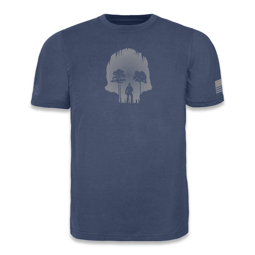 T-krekls Triple Aught Design Skull Cave, Siege