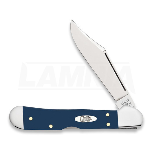 Перочинный нож Case Cutlery Navy Blue Synthetic Smooth Mini CopperLock 23616