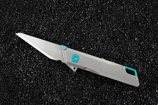 Titaner Raven folding knife, Beadblast