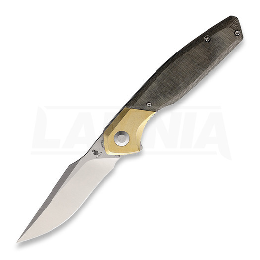 Kizer Cutlery Grazioso Linerlock Brass folding knife