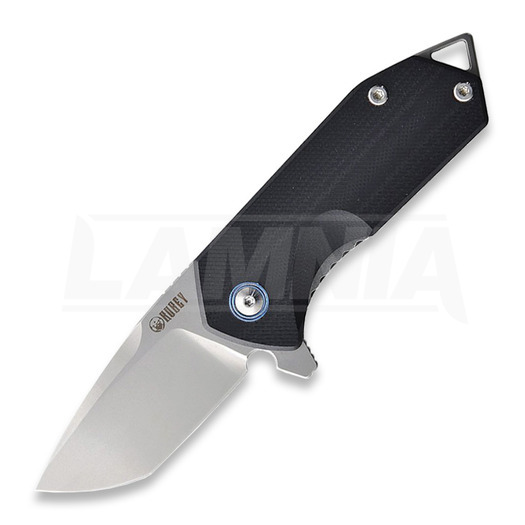 Kubey EDC Linerlock folding knife, black