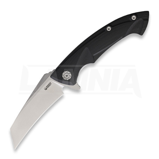 Kubey Hawkbill Linerlock folding knife, black