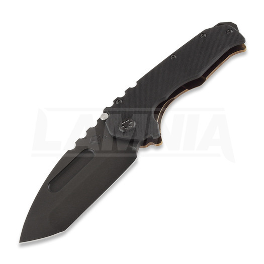 Medford Praetorian G folding knife, black, tanto