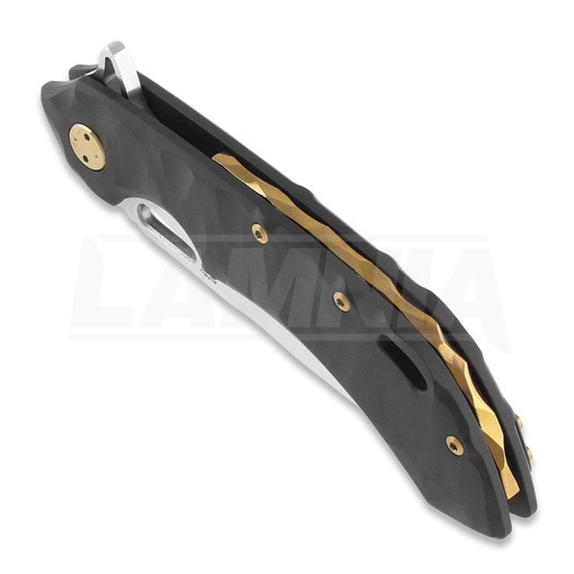 Olamic Cutlery Wayfarer 247 M390 Drop Point összecsukható kés