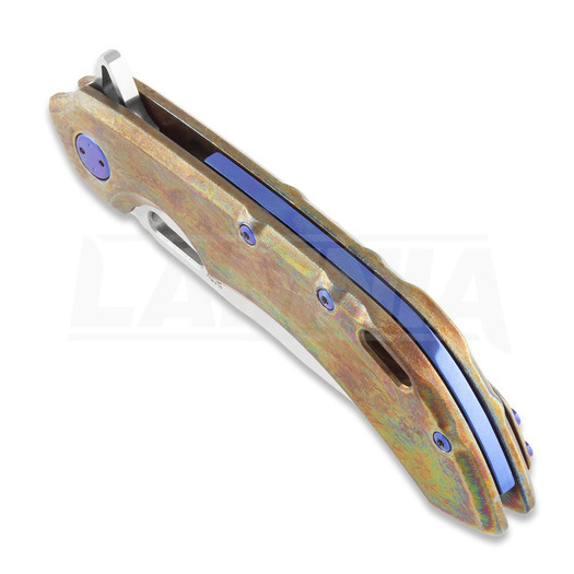 Olamic Cutlery Wayfarer 247 M390 Drop Point sulankstomas peilis