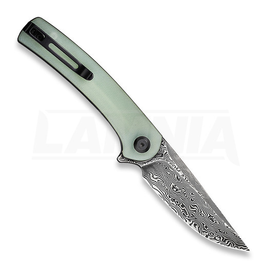 CIVIVI Mini Asticus Damascus 折り畳みナイフ, natural G10 C19026B-DS1