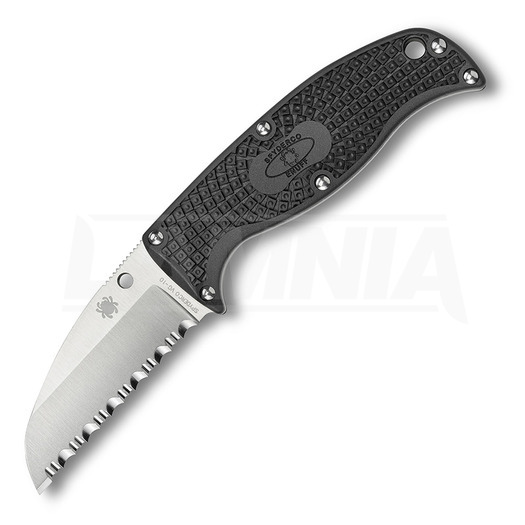 Spyderco Enuff Sheepfoot knife, black FB31SBK