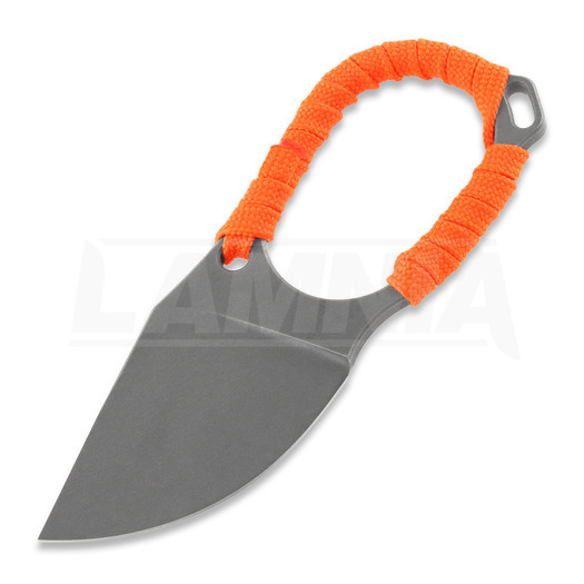 Jake Hoback Knives Jeremiah Johnson neck knife, oranje