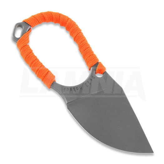 Nôž na krk Jake Hoback Knives Jeremiah Johnson, oranžová