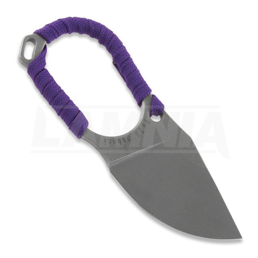 Jake Hoback Knives Jeremiah Johnson neck knife, purple