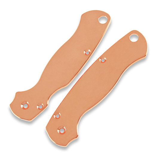 Handle scales BrassHeads Spyderco Para-Military 2, copper