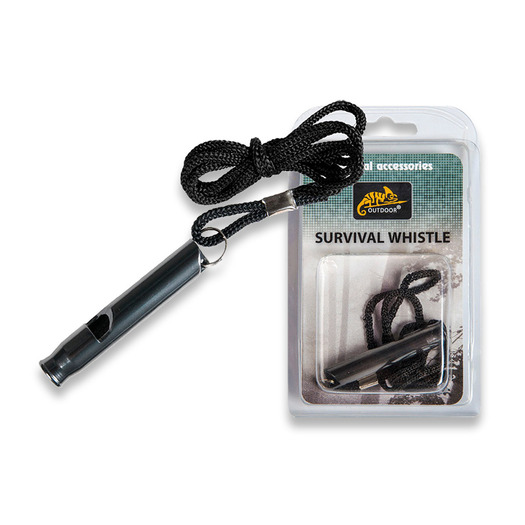 Helikon-Tex Survival Whistle, fekete GW-SUR-AL-01