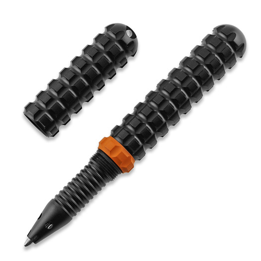 Ручка Audacious Concept Tenax Pen Aluminium, Orange Ring AC701050113