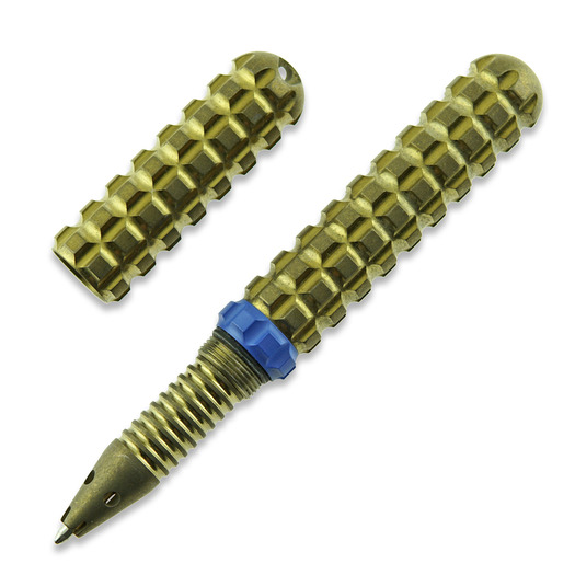 Audacious Concept Tenax Pen Titanium 笔, Bronzed, Blue Ring AC701000108