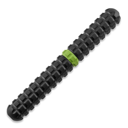 Audacious Concept Tenax Pen Titanium rašiklis, PVD Black, Lime Ring AC701000111