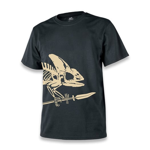 Helikon-Tex Full Body Skeleton t恤衫, 黑色 TS-FBS-CO-01