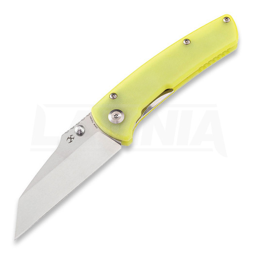 Kansept Knives Main Street folding knife, yellow