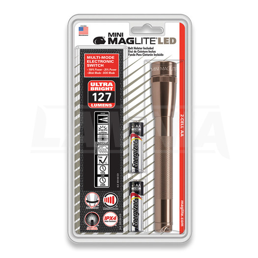 Mag-Lite Mini Maglite LED 2AA Copper