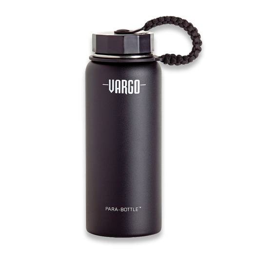 Vargo Para-Bottle Stainless, noir