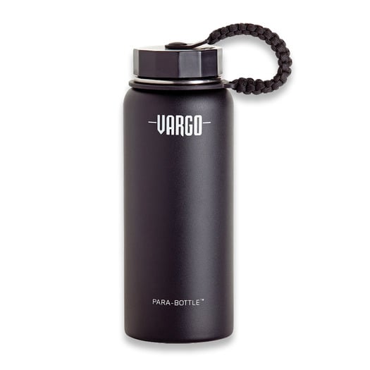 Vargo Para-Bottle Stainless, musta